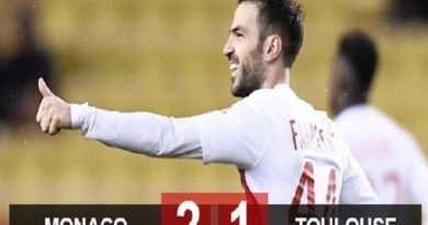 Monaco 2-1 Toulouse