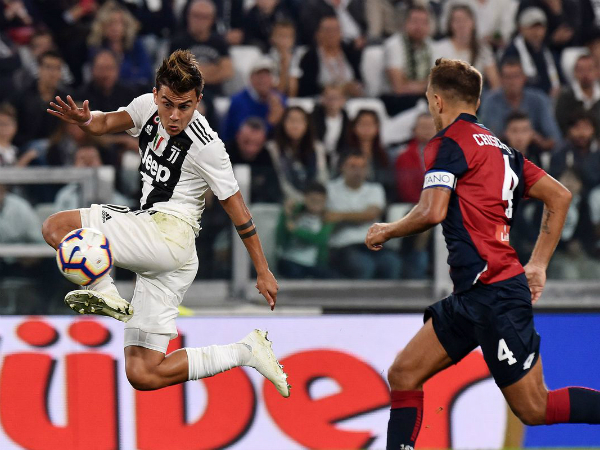 Juventus để thua trận đầu tiên ở Serie A