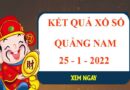 Soi cầu kết quả sổ xố Quảng Nam ngày 25/1/2022