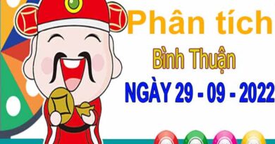 Phân tích XSBTH ngày 29/9/2022 - Phân tích đài xổ số Bình Thuận thứ 5