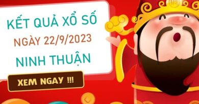 Soi cầu XSNT 22/9/2023 chốt số lô giải tám Ninh Thuận