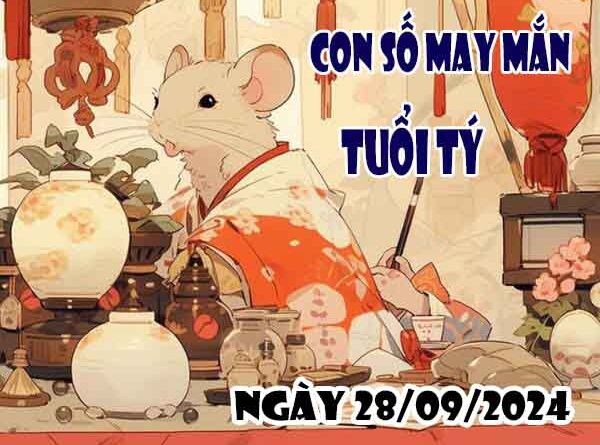 Con số may mắn tuổi Tỵ ngày 28/9/2024 thứ 7 hôm nay