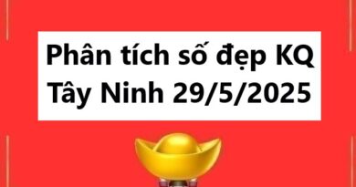 Phân tích số đẹp KQ Tây Ninh ngày 29/5/2025