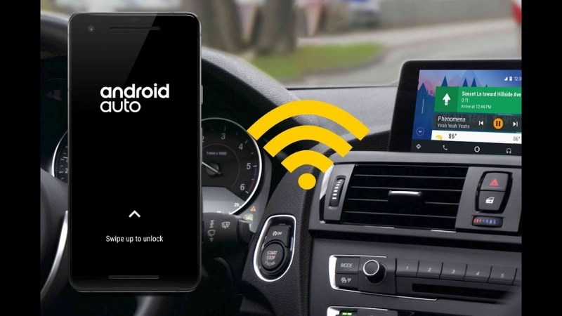 Kết nối màn hình ô tô qua ứng dụng trên màn hình Android
