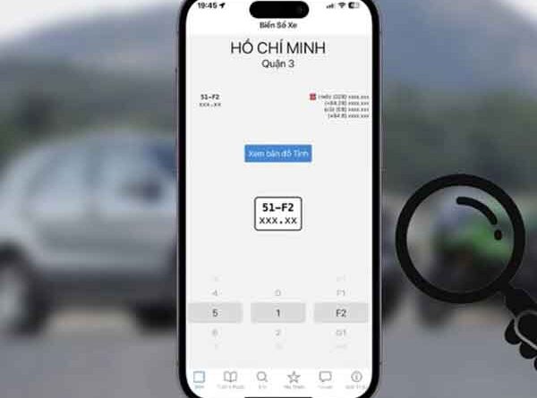 Tra biển số xe ô tô chính chủ qua ứng dụng di động