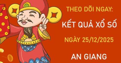 Dự đoán xổ số An Giang hôm nay ngày 25/12/2025 chuẩn