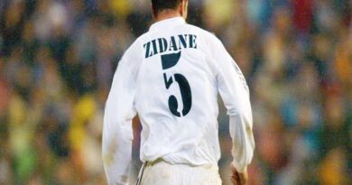 Số áo Zidane ở các câu lạc bộ