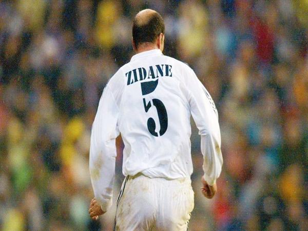 Số áo Zidane ở các câu lạc bộ